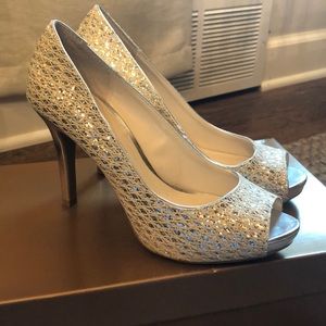Audrey Brooke Sparkle Heels - Wedding Prom Party